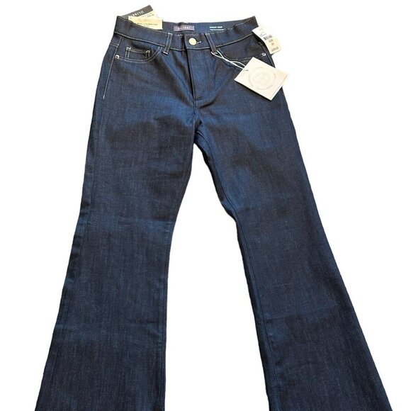 DL1961 Women's Bridget High Rise Coated Bootcut Jeans Size 24 27 x 33 B4HP $209 - Picture 2 of 7